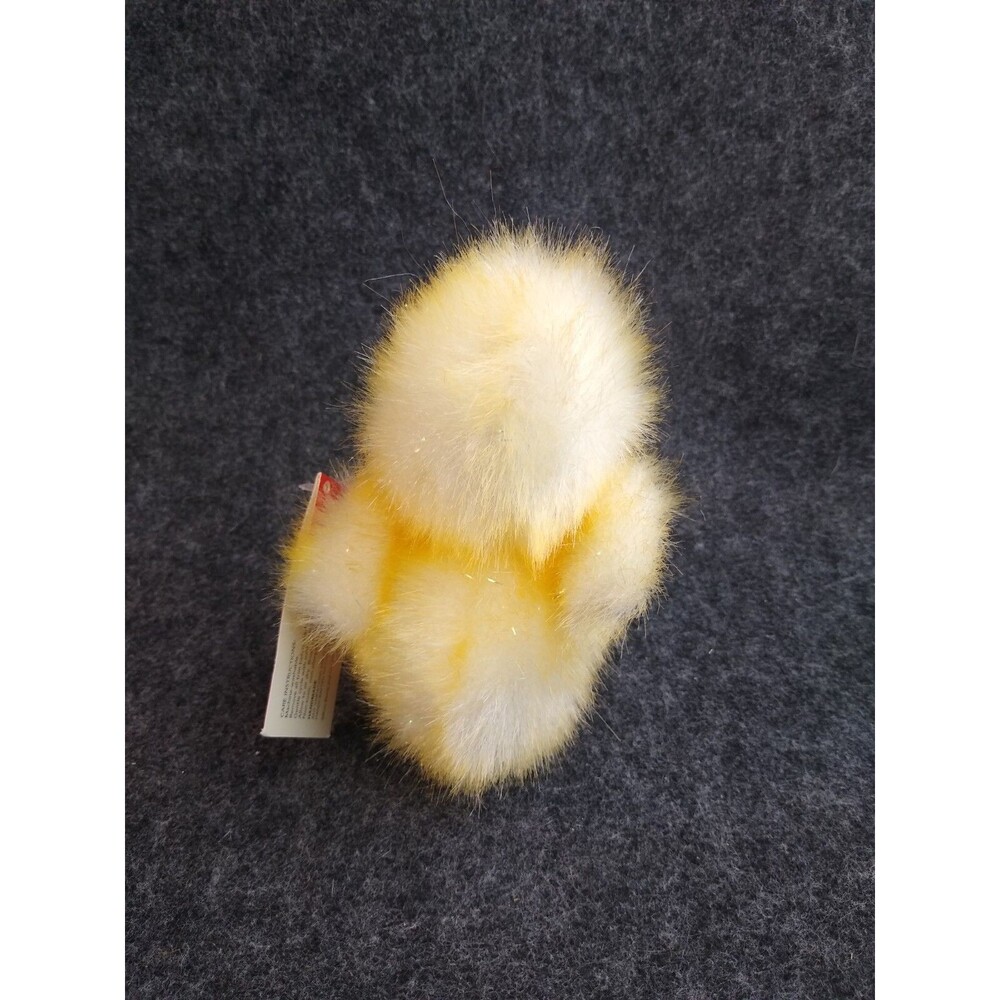 Russ Berrie Chick a Loo Plush Stuffed Baby Duckling Easter Toy Sparkly w Tag 5" - Picture 3 of 7